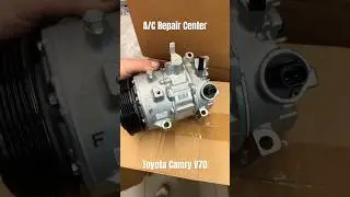 Не работает кондиционер Toyota Camry V70. Ремонт компрессора. Замена клапана и задней крышки. 