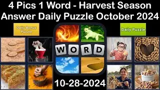 4 Pics 1 Word - Harvest Season - 28 October 2024 - Answer Daily Puzzle + Bonus Puzzle #4pics1word