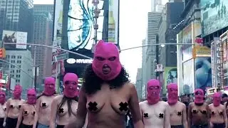 These women are going topless, but it’s for a very good reason! [Uncensored]