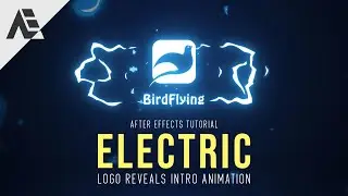 After Effects Tutorial: Electric Logo Reveals intro Animation