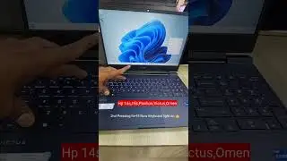Laptop Keyboard back light turn on/of short cut key | keyboard light kaise on karen