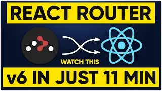 Master React Router v6 [REACT Tutorial]