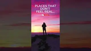 Amazing Places to travel That Don't Seem Real - But Are Actually Breathtaking! #shorts