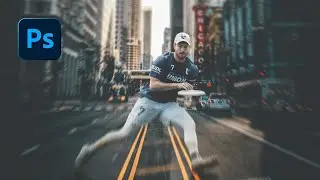 Sports Photoshop Tutorial | Photo Manipulation Poster