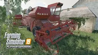 FS19 Timelapse #10 Уборочная, валкование соломы, разгрузка тюков НИВА СК-5М, ГАЗ-53, МТЗ-82