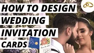 How to design Wedding Invitation Cards using Canva Free | DIY Invitation Card