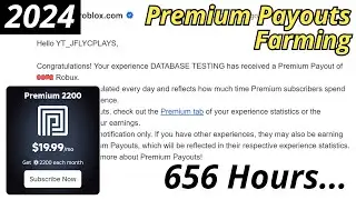 Roblox Premium Payout Farming 2024, Still worth it?