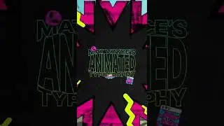 Mat Voyce's Animated Typography on Motion Array #shorts