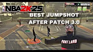 I HAVE THE BEST JUMPSHOT IN NBA2K25 AFTER PATCH 3.O 🔥 PUSH PEAK + GREEN FROM THE MOON