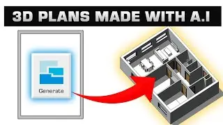 CREATE AUTOMATIC FLOORS PLANS INSTANTLY using A.I ! Revit 2023 - Planfinder plugin