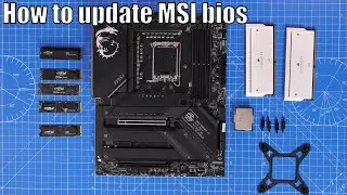 How to update MSI Z790 Carbon Wifi motherboard BIOS