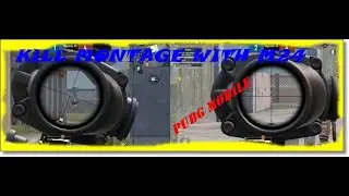 pubg mobile kill montage with m24 #Ashish Gaming