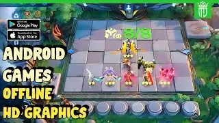 Offline android games similar to Magic Chess on the latest Android 2024 | Full heroes