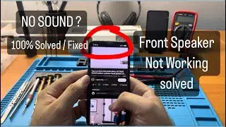 Iphone Front Speaker Issue FIXED with in 5 Minutes. HERE IS HOW? 100% Original Solution