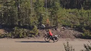 Cycling 1500 km around Sweden alone