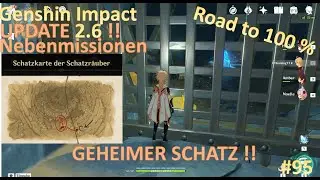 Genshin Impact #95: Große Kluft Nebenmissionen - Road to 100 %: Schatzkarte der Schatzräuber