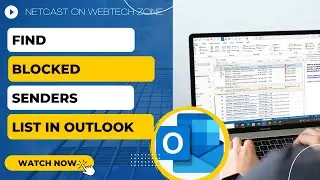How to Find Blocked Senders List in Outlook | Where is the List of Blocked Senders in Outlook