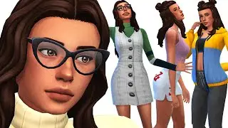 The Sims 4: NO CC CHALLENGE | Create a beautiful sims without CC + Sims Download!