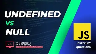 Null or Undefined in JavaScript : Simplest explanation | JavaScript Interview Questions - 4