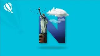Text Masking Effect | Professional Text Masking in CorelDraw by Simplified Tuts