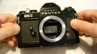 ASAHI PENTAX ES II, Japan vintage SLR overview.