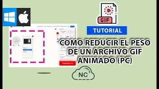COMO BAJAR O REDUCIR EL PESO / TAMAÑO DE UN ARCHIVO GIF ANIMADO (PC) - 