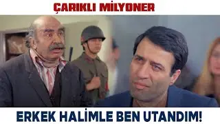 Çarıklı Milyoner Türk Filmi | Bayram, Hakkındaki Dinlerken Hayrete Düşüyor!