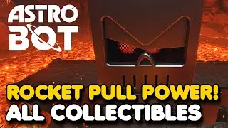 Astro Bot - Rocket Pull Power! 100% Walkthrough (All Bots & Puzzle Pieces)