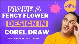 How To Make A Simple And Easy Flower Design Using CorelDraw (2024)|Make A Professional Flower Design