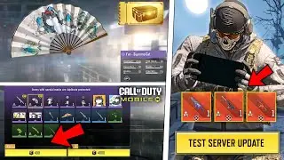 *NEW* COD Mobile Leaks! New Test Server + Redeem Code + Free Epic P2W Skins & more! CODM Leaks