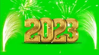 2023 Green Screen Happy new year video Effects