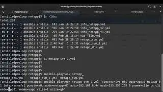 ONTAP - Configure and verify NFS client access to an SVM with Ansible