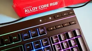 ПЕРВАЯ МЕМБРАНКА HYPERX. ОБЗОР ALLOY CORE RGB