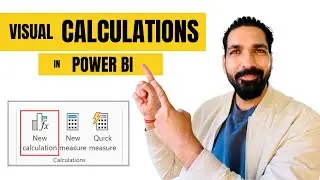 How to Perform Visual Calculations in Power BI? | Introducing Visual Calculation 