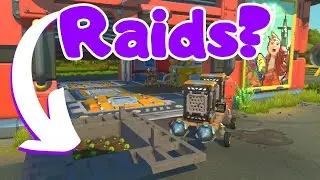 Mining Rocks and Getting Raided! | Scrap Mechanic