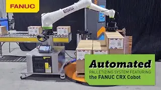 Automated Palletizing with the FANUC CRX cobot