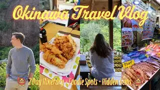 Okinawa Travel Vlog☀️ |  2 Day Itinerary ~ best foodie spots🍜, travel ideas🌴& hidden gems☕️!