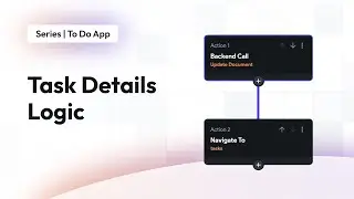 Building Task Logic | To Do App | FlutterFlow for Beginners