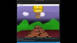 Super Mario 3D with RayCasting in Python Pygame