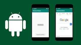 (Java 2020) Creating a WebView and preventing the back button from exiting it in Android Studio