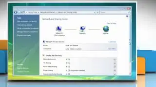 Windows® Vista: How to disable password protected sharing options