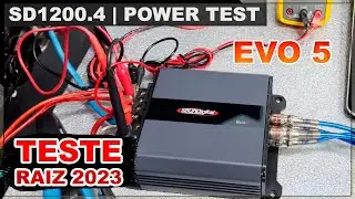 SounDigital SD1200.4 EVO 5 LANÇAMENTO 2023 - REVIEW COMPLETO E TESTE DE POTÊNCIA