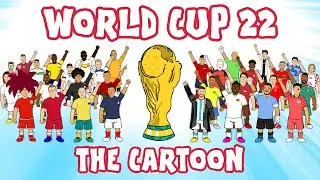 🏆WORLD CUP 22 - The Whole Cartoon!🏆 Messi & Argentina win!