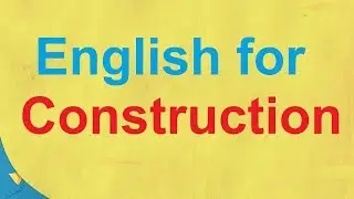 Construction English 1