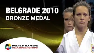 Karate Female Team Kata Bronze Medal - Serbia vs Italy - WKF World Championships Belgrade 2010 (1/2)