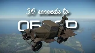 30-ти секундный обзор ГАЗ-ААА (ДШК) в War Thunder