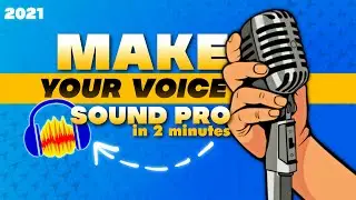 How to Make your Voice Sound Better for YouTube | Audacity Editing Tutorial | Techy Nafiz