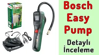 Bosch Easy Pump Akülü Hava Kompresörü İnceleme