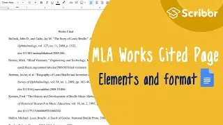 MLA Works Cited: References and Formatting | Scribbr 🎓