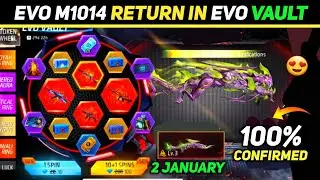 Evo M1014 Return In Next Evo Vault 😍 - January Evo vault Free Fire | Koun Koun si Gun Skin aayegi